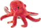Wild Republic Pocketkins Eco Octopus, Stuffed Animal, 5 Inches, Plush Toy, Made