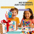 A&R CO. 3000+ 99 3-5, 4-6, 6-8, 8-12 Pcs Arts and Crafts Supplies & Materials for Kids - Ultimate Bulk Craft Kit