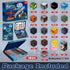 100PCS Magnetic Blocks - Build Magnet Dark Mechanical Guardian Castle World - Montessori Toddler STEM Toys for 3-10