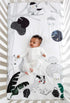 100% (52 28 inches) Rookie Humans Cotton Sateen Fitted Crib Sheet: Woodland Dreams. Modern Nursery, Use as a Photo