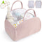 Diaper Caddy Organizer for Baby, Cotton Rope Baby Gift Basket,Portable Diaper Organizer