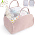 Diaper Caddy Organizer for Baby, Cotton Rope Baby Gift Basket,Portable Diaper Organizer