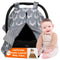 Dear Baby Gear - 40x30 Car Seat Canopy, Infant Carrier Cover for