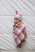 Jack Large Knit Baby Swaddle Blanket by Copper Pearl