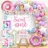 SNLN Sweet One Birthday Party Decorations, First Birthday Decorations for Girl, Balloon Box