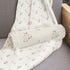 100% 47 47 inches Crane Baby Organic Cotton Bunny Single Baby Swaddle Wrap for Boys and Girls, Gender Neutral Newborn