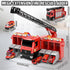 3 4 5 Playset 3+ Lehoo Castle Fire Truck Toy for Years Old Boys, Fire Trucks with Rotating Ladder, Realistic Lights