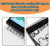 Jetec 4 Pcs Velvet Art Coloring Books Spiral Bound Posters Felt Pages for Kids, After School, Travel, Group Activities