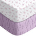 FILLEEP Baby Crib Sheets for Boys Girls Neutral, 2 Pack Crib Mattress Sheet