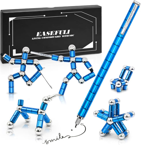 Magnetic Fidget Pen, Deformable Metal Gadget for Adults & Teens, Stress Relief