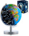 USA Toyz Illuminated Globe for Kids Learning, 3-in-1 STEM Kids Globe with Stand, LED Light, 9.75” Tall