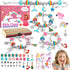HYASIA Unicorn Gifts for Girls Jewelry Making Kit – Kids Arts Crafts for Age 6-10, Charm Bracelet Supplies
