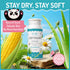100g/3.5oz (1pack) Baby Body Powder | Cornstarch + Lavender Pollen Formula, Gentle Care & Rash Prevention, Talc-Free
