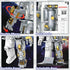 Sets 1008 70131, 8-14 JMBricklayer Space Astronaut Building Block for Adults, PCS Spaceman Toys with Display Stand