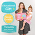 TOYVENTIVE Smart Baby Box for Girls, Educational Developmental Learning Toys for 1+ Year Old, Montessori Toddler Busy