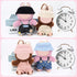 QUPIVA 15cm-17cm Summer Set 17 CM Dolls Clothes with Adjustable Straps & Cute Hat for Girls, Overalls Outfits Clothing