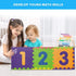 pete's choice 0 9 10 Safe Non Toxic Numbers Mat - Thick & Soft to Flooring Mat, Tiles | Early Math Learning | Kids