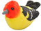 Wild Republic Audubon Birds Western Tanager Plush with Authentic Bird Sound, Stuffed Animal, Bird Toys for Kids and Birders