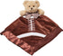 Bearington Collection Touchdown Snuggler Plush Football Lovey - 15-Inch Satin & Velour Baby Blanket