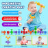 Baby Bath Toys Suction Toy: No Hole Bath Toy for Baby Toddlers Sensory Fidget Toys for Autism Fine Motor Skills Suction