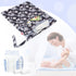 2 Damero Pcs Wet Dry Bag for Cloth Diaper, Swimsuit, Clothes, Water-Resistant Reusable Wet Bag for Travel, Exercise