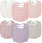 Susurration Muslin Baby Drool Bibs 6Pack Soft Square Adjustable Baby Bandana Bibs
