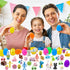 100 6 PCS Prefilled Easter Eggs with Surprise Golden Eggs & Assorted Toys, Plastic Fillers with Toys for Kid Toddler