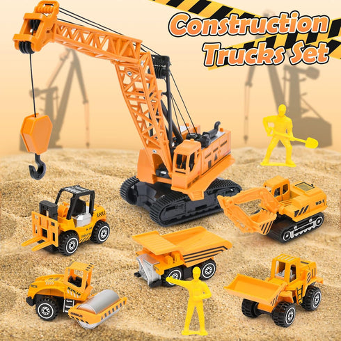 3.1lbs 5 13 14 3-8 TUZT Kids Construction Sensory Bin Play Sand Kit Toys for Toddlers, Sandbox with Sand & Large Tower