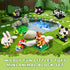 FUN LITTLE TOYS Mini Animals Building Blocks Sets, 12 Pack Party Favor for Kids