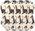 YETTASBIN Dachshund Dog Muslin Baby Burp Cloth, Super Soft Absorbent Cotton Burp Rag Baby Bibs Feeding Cloth
