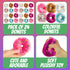 (Pack 24) 1 Dozen Bedwina Plush Donuts with Sprinkles - of Stuffed Donut Toy Party Favors, Donut Party Supplies