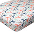 HonestBaby Fitted Crib Sheets - 100% Organic Cotton, Multi-Colored Giraffes, Fits Standard Mattress, Unisex