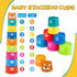 SYUUKH 6 in1 6-12 6-12 12pc 2 Montessori Baby Toys MonthsMontessori Toy for Babies MonthsIncl Building Blocks &Silicone
