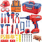 Kids Tool Set, MAGIC4U 49PCS Toddler Tool Set with Electronic Toy Drill,Tape