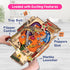 8-14 Smartivity DIY Pinball Machine for Kids Years Old | Global Award Winning Arcade Game | Build Your Own Pinball I
