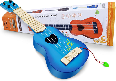 Kids Toy Classical Ukulele Guitar - Musical Instrument in Blue