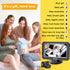 Yakry 1080P, 170 360 Y60 Baby Car Camera for Backseat - HD Wide Angle, Night Vision, Rotation, Safe for Babies, Easy