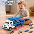 3, 4, 5, 6 25 2 6 BainGesk Truck Car Toys for Years Old Boys Girls, in Race Track Truck Toys, Foldable Layer Carrier