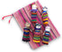 Thorness Set of 5 Guatemalan Handmade Worry Dolls with Colourful Storage Bag for Girls and Boys