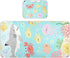 SyXIOP Cartoon Cute and Colorful Animals Cooling Baby Waterproof Crib Mattress pad 28"