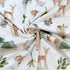 Buerhanerry 30"x40" Woodland Baby Blanket for Girls Boys, Soft Double Layer Minky with Dotted Backing, Forest Animals
