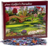 1000 Vermont Christmas Company Golfer's Paradise Jigsaw Puzzle Piece