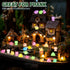 Barydat 400 Pcs Mini Resin Animals Figures Bulk for Crafts, Pranks, and Garden Decoration - Luminous Mini Toys