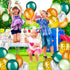 Liliful 24 Pieces Jungle Balloons, 12 Inch Animal Print Balloons, Safari Theme Party Decorations, Jungle Theme Party