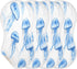 YETTASBIN Blue Jellyfish Muslin Baby Burp Cloth, Super Soft Absorbent Cotton Burp Rag Baby Bibs Feeding Cloth
