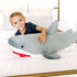 Melissa & Doug Giant Shark, Lifelike Stuffed Animal, over 3 feet long