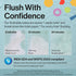126 Count The Honest Company Toddler Hypoallergenic Flushable Wipes