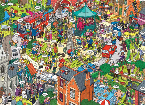 What Could Go Wrong Family Puzzle 500pc