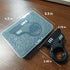 3+ Ography Fidget Gun Fidget Toy Gun Fidget Slider, Enhanced Feel Stress Relief Relax EDC Gyro Finger Toy Fidget Ring