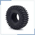 4PCS Soft Rubber 1.0" Wheel Tires Foam Insert 58MM for 1/18 TRX4M Upgrades 1/24 SCX24